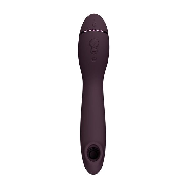 Вібратор для точки G з вакуумною стимуляцією Womanizer OG Aubergine SX0531 фото