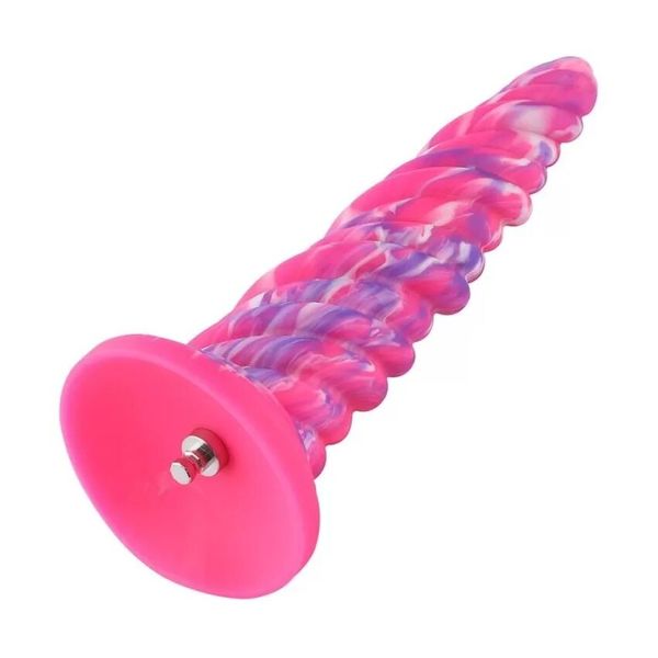 Силіконовий дилдо Hismith Awl Shape Silicone Dildo Monster Series SO9965 фото