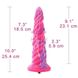 Силіконовий дилдо Hismith Awl Shape Silicone Dildo Monster Series SO9965 фото 2