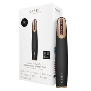 Пристрій для зміцнення і тонізації шкіри обличчя GESKE Skin Firming Wand 7в1 gray HB0428 фото