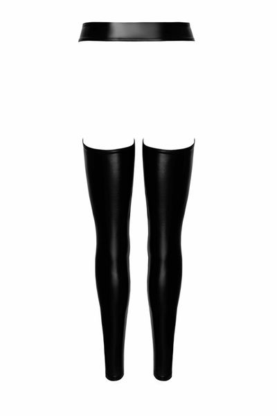 Легінси з відкритими стегнами Noir Handmade F323 Rebel wetlook chaps - M SX0370 фото