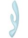 Вібратор-кролик Satisfyer Triple Oh Blue SO7781 фото 2