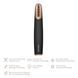 Пристрій для зміцнення і тонізації шкіри обличчя GESKE Skin Firming Wand 7в1 gray HB0428 фото 2