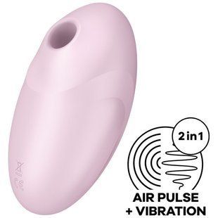 Вакуумний стимулятор з вібрацією Satisfyer Vulva Lover 3 Pink SO7782 фото