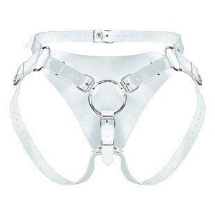 Труси для страпона Feral Feelings Strap-on Harness White, white SO8281 фото