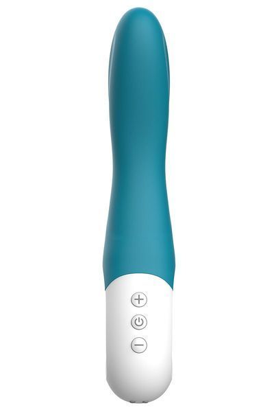 Вібратор точки G Liebe Bend It Rechargeable Ocean Blue, 10 режимів, дуже потужний, гнучкий стовбур SX1597 фото