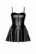 Сукня Noir Handmade F308 Dreamer wetlook corset mini dress with front zipper - M SX0286 фото 5