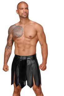 Чоловіча спідниця гладіатора Noir Handmade H053 Eco leather men's gladiator skirt - M SX0072 фото