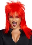 Перука рок-зірки Leg Avenue Unisex rockstar wig Red, унісекс, 53 см SO7939 фото