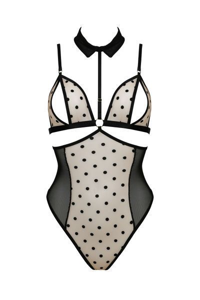 Боді Passion DOMINICA BODY XXL/XXXL, beige SO8426 фото