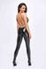 Комбінезон Noir Handmade F306 Mirage catsuit with jewelry rhinestone chain adorning the back - M SX0274 фото 3