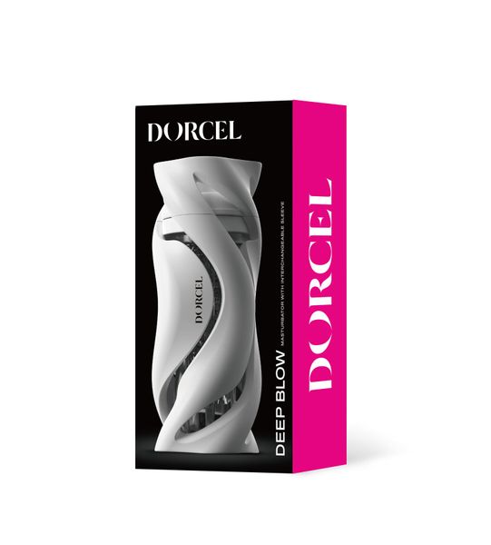 Мастурбатор Dorcel DEEP BLOW WHITE, подвійне використання SO7377 фото