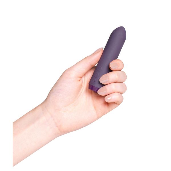 Мінівібратор Je Joue - Classic Bullet Vibrator Purple з глибокою вібрацією і фіксацією на палець SO3040 фото