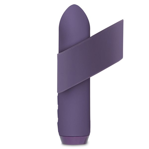 Мінівібратор Je Joue - Classic Bullet Vibrator Purple з глибокою вібрацією і фіксацією на палець SO3040 фото