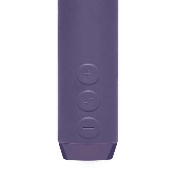 Мінівібратор Je Joue - Classic Bullet Vibrator Purple з глибокою вібрацією і фіксацією на палець SO3040 фото