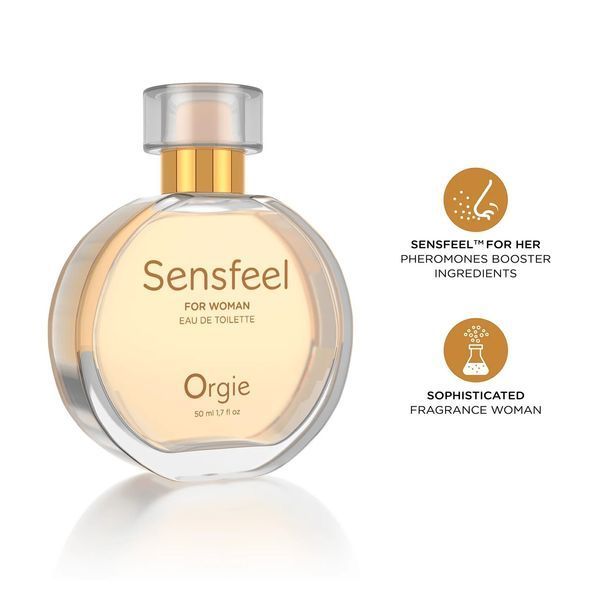 Жіночі парфуми з феромонами Orgie &ndash; Sensfeel for Woman (50 мл), квітково-фруктовий аромат SX2186 фото