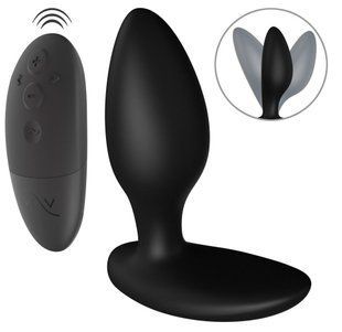 Анальна смарт-вібропробка We-Vibe Ditto+ Satin Black з пультом ДК SX2147 фото