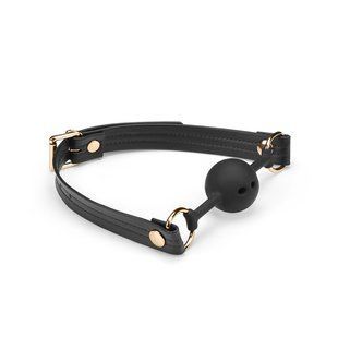 Кляп Liebe Seele Black Organosilicon Ball Gag SO9483 фото