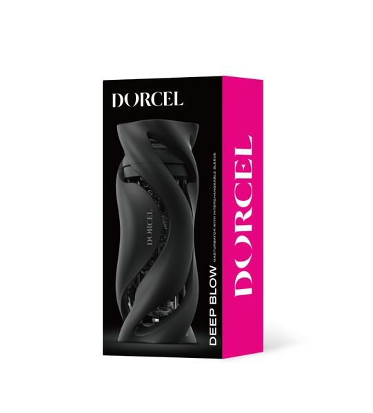 Мастурбатор Dorcel DEEP BLOW BLACK, подвійне використання SO7378 фото