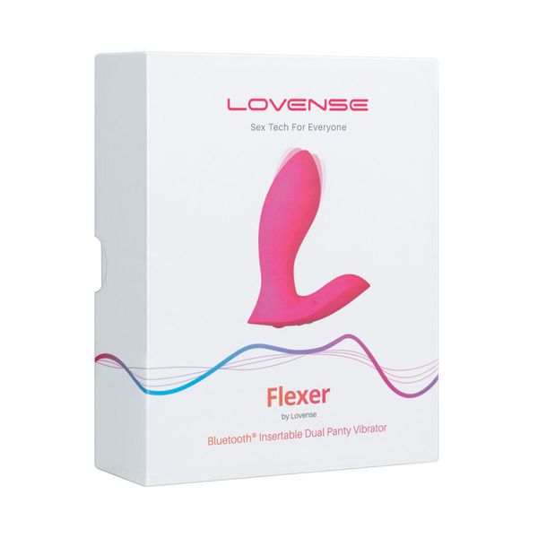 Смарт-вібратор у трусики Lovense Flexer, манливий рух + вібрація, стимуляція клітора та точки G SO7485 фото