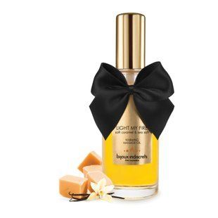 Розігрівальна олія Bijoux Indiscrets Light my Fire &ndash; Caramel&Sea salt SO5938 фото