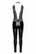 Комбінезон Noir Handmade F298 Libido Deep-V catsuit with collar and pearl chain - M SX0226 фото 5