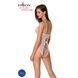 Боді з ажурним декором та відкритим кроком Passion URSULA BODY XXL/XXXL, white SO5834 фото 2