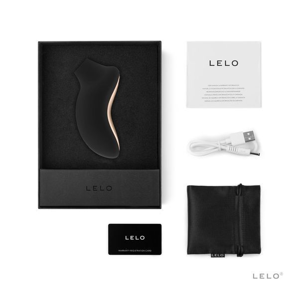 Звуковий стимулятор клітора LELO SONA 2 Black, 12 режимів SO8100 фото