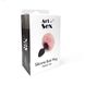 Силіконова анальна пробка М Art of Sex - Silicone Bunny Tails Butt plug Pink, діаметр 3,5 см SO6693 фото 4