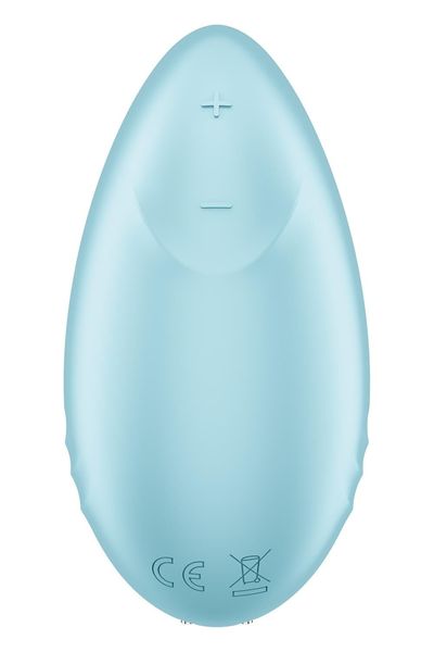 Смарт-вібратор для клітора Satisfyer Tropical Tip Light Blue SO7142 фото