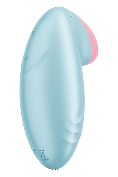 Смарт-вібратор для клітора Satisfyer Tropical Tip Light Blue SO7142 фото