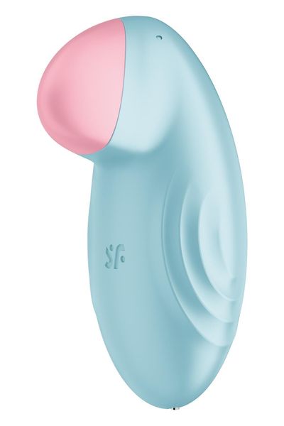 Смарт-вібратор для клітора Satisfyer Tropical Tip Light Blue SO7142 фото