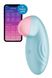 Смарт-вібратор для клітора Satisfyer Tropical Tip Light Blue SO7142 фото 1