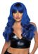 Хвиляста перука Leg Avenue Misfit Long Wavy Wig Blue, довга, реалістичний вигляд, 61 см SO8010 фото 2