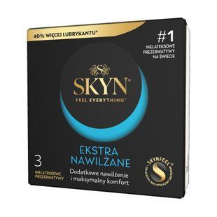 Презервативи SKYN Ekstra Nawilżane 3 шт SX2379 фото
