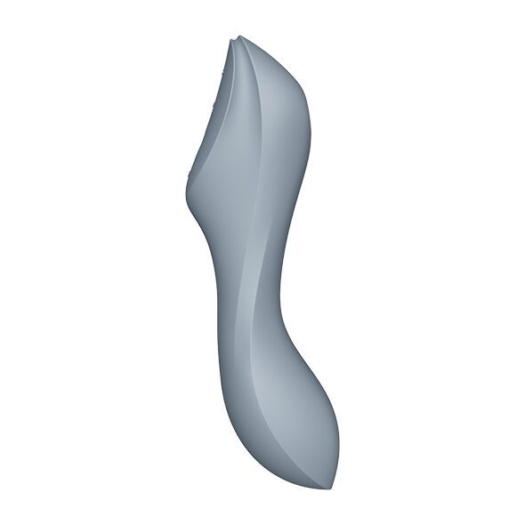 Вакуумний стимулятор з вібрацією Satisfyer Curvy Trinity 3 BlueGrey SO6118 фото