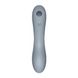 Вакуумний стимулятор з вібрацією Satisfyer Curvy Trinity 3 BlueGrey SO6118 фото 3