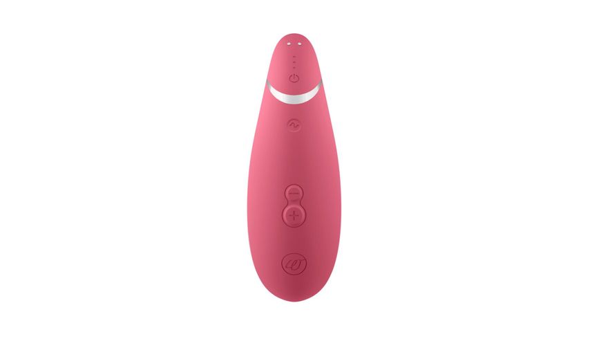 Вакуумний кліторальний стимулятор Womanizer Premium 2 - Raspberry, функції Autopilot та Smart Silenc SO8753 фото