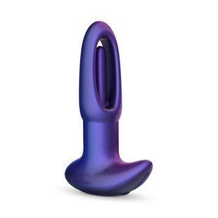 Анальна пробка з віброязичком Hueman - Voyager Butt Plug With Tapping SX3896 фото