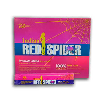 Жіночі збуджуючі краплі - "RED SPIDER Indian" (Індійський Червоний павук), 12 шт MED005 фото