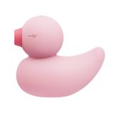 Вакуумний вібратор-качечка CuteVibe Ducky Pink SO6553 фото