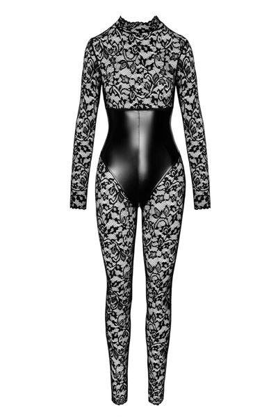 Комбінезон Noir Handmade F299 Enigma lace catsuit with underbust bodice - M SX0232 фото