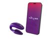 Смарт-вібратор для пар We-Vibe Sync 2 Purple, 10 віброрежимів, пульт ДК