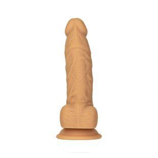 Фалоімітатор Naked Addiction - 8&Prime; Silicone Dual Density Dildo Vanilla, віброкуля в подарунок SX2236 фото