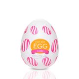 Мастурбатор-яйце Tenga Egg Curl з рельєфом із шишечок SO5498 фото