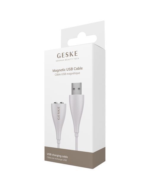 Магнітний USB кабель GESKE Magnetic USB Cable white HB0236 фото