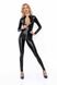 Комбінезон Noir Handmade F293 Powerwetlook catsuit with front zipper - M SX0190 фото 1