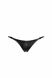 Трусики Noir Handmade P012 Wild crocodile wetlook thong with double opening - M SX0340 фото 5