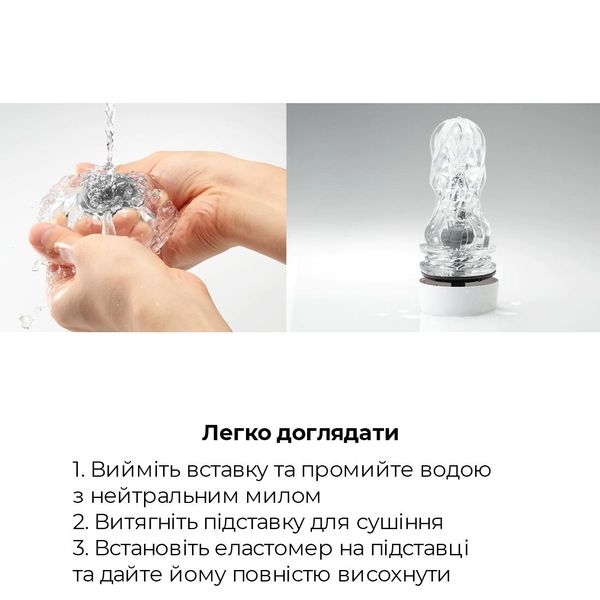 Мастурбатор Tenga - Aero Masturbator Silver, інноваційна технологія всмоктування SO4912 фото