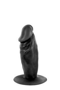 Фалоімітатор Real Body &mdash; Real Tim Black, TPE, діаметр 3,4 см SO3722 фото